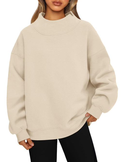 Everyday Oversized Turtleneck Pullover Comfort